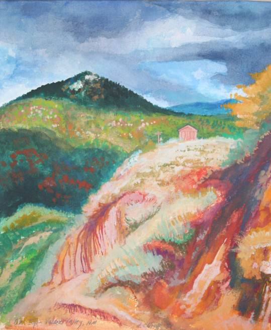 WATERCOLOR AT VALDEZ VALLEY, NM